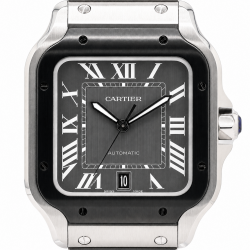 Cartier Santos Large Size WSSA0037 ADLC Bezel Watch
